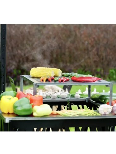 Foyer d'extérieur Cassiopée haut | Brasero élégant et convivial