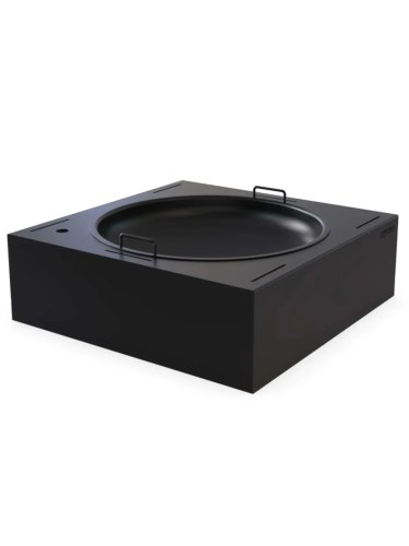 Foyer d'extérieur Cassiopée: Brasero Rond et Polyvalent