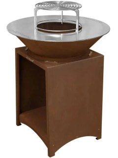 Brasero Plancha FIESTA Óxido 75cm - Cocina al Aire Libre 2