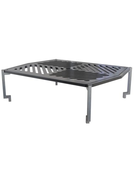 Foyer d'extérieur Athena II | Grille en Acier Inoxydable