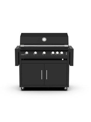 Barbacoa Fusion 500 RM + Cart Grill 500 M BRABURA negro