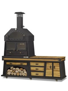 Barbacoa Kheops Mediana: Elegancia y Rendimiento en tu Jardín