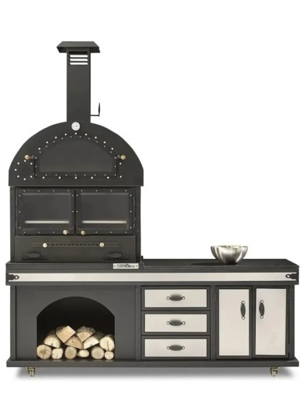 Barbecue cuisine Dionysos medium chromé