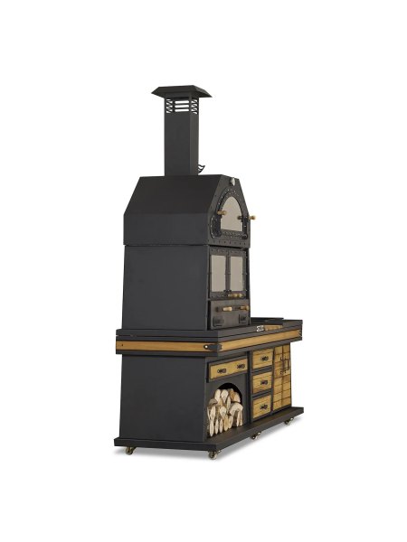 Barbecue cuisine Khéops medium + évier