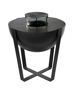 Barbacoa IRIS Negra LaFerroTecnica