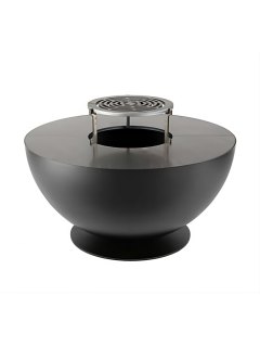 Barbacoa TULIPANO negra LaFerroTecnica