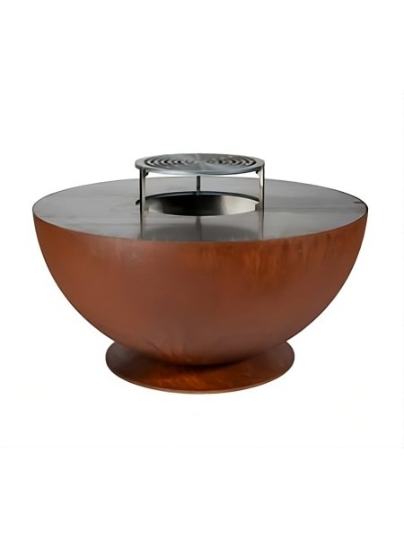 Barbacoa TULIPANO óxido LaFerroTecnica