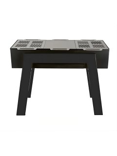 Barbacoa negra GELSOMINO LaFerrotecnica