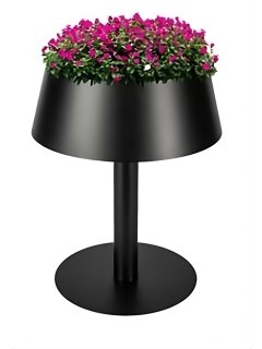 Brasero LAMPE HAUTE noir LaFerrotecnica 2