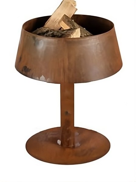 Brasero LAMPARA ALTA óxido LaFerrotecnica