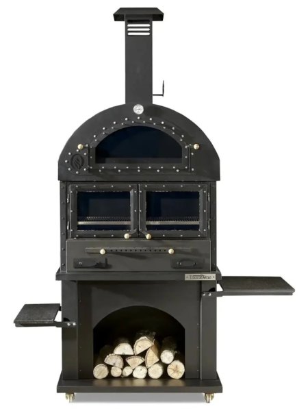 Barbecue Dionysos chromé