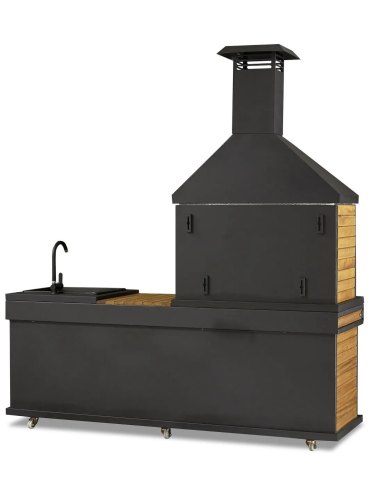 Barbecue d'été Appolo Medium | Robuste avec évier intégré