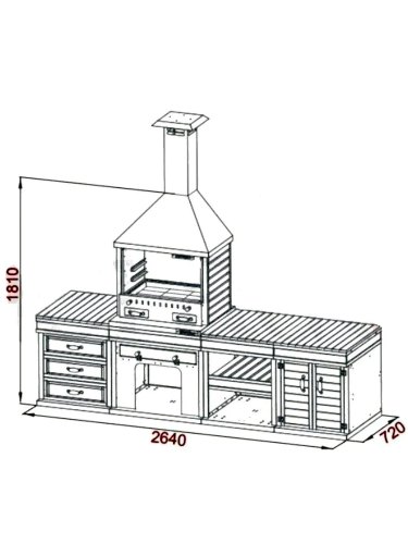 Barbecue Appolo Large: Le must pour grillades parfaites