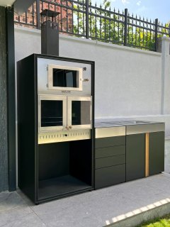 Cocina Exterior CORDOBA 250 cm - 3 Módulos en Venta