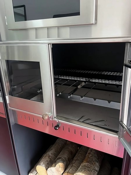 Cocina Exterior MENORCA 285 cm - 3 Módulos: Máxima Funcionalidad