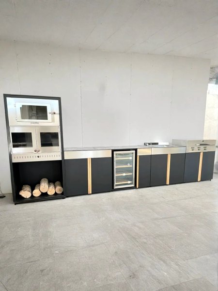 Cuisine d'extérieur IBIZA 475 cm - 5 modules