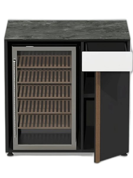 Cuisine d'Extérieur IBIZA 475cm - 5 Modules | BBQ Durable et Design