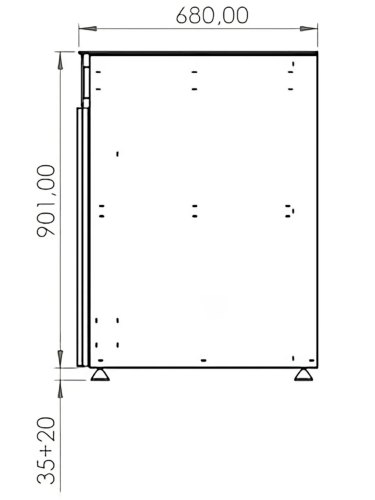 Cuisine d'Extérieur IBIZA 475cm - 5 Modules | BBQ Durable et Design