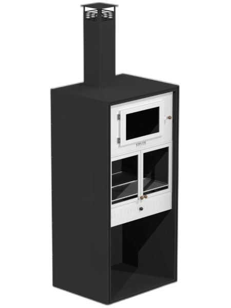 Cuisine d'Extérieur IBIZA 475cm - 5 Modules | BBQ Durable et Design