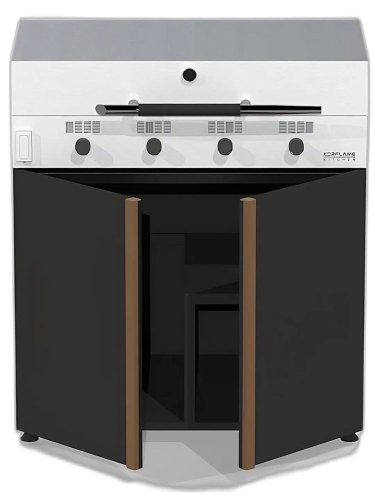 Cuisine d'extérieur PAMPLONA 345 cm - 4 modules