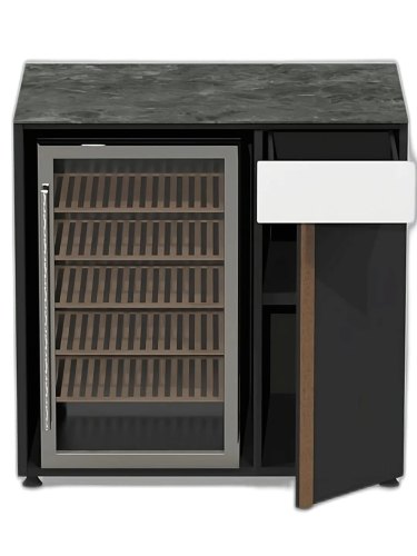 Cocina Exterior FORMENTERA 380cm: 4 Módulos de Lujo