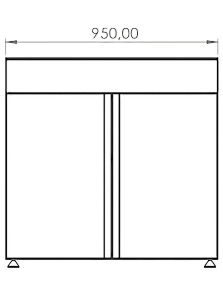 Cocina exterior MALLORCA 380 cm - 4 módulos