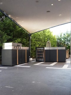 Cocina exterior BARCELONA 380 cm - 4 módulos 2