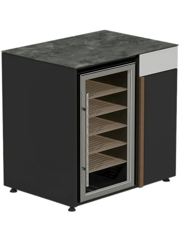 Cocina exterior BARCELONA 380 cm - 4 módulos