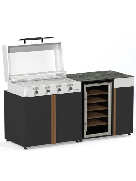 Cocina exterior SALOU 190 cm - 2 módulos
