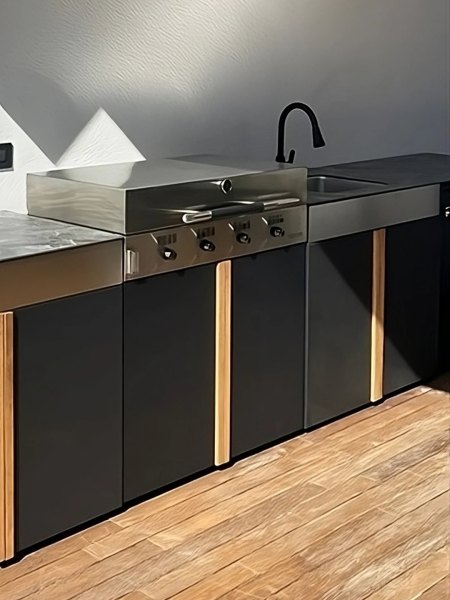 Cuisine d'extérieur TOLEDO 190 cm - 2 modules