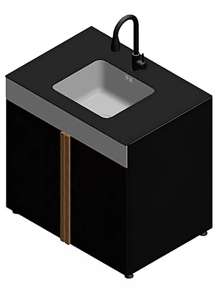 Cocina exterior CADIX 250 cm - 3 módulos