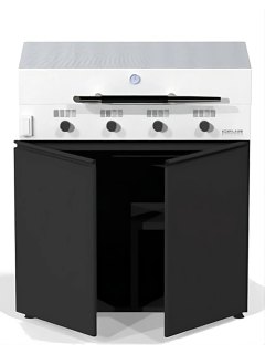 Cocina exterior CADIX II 250 cm - 3 módulos 2