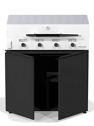 Cuisine d'extérieur ZARGOZA II 155 cm - 2 modules