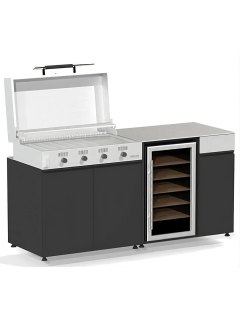 Cocina exterior SALOU II 190 cm - 2 módulos
