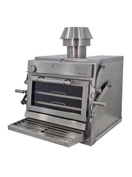 Horno de carbón PIRA 70 XL Silver ED