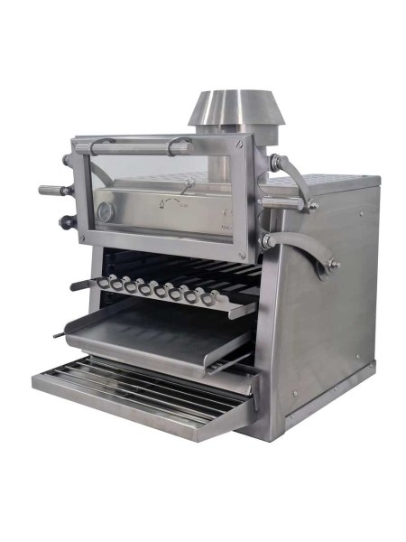 Horno de carbón PIRA 70 XL Silver ED