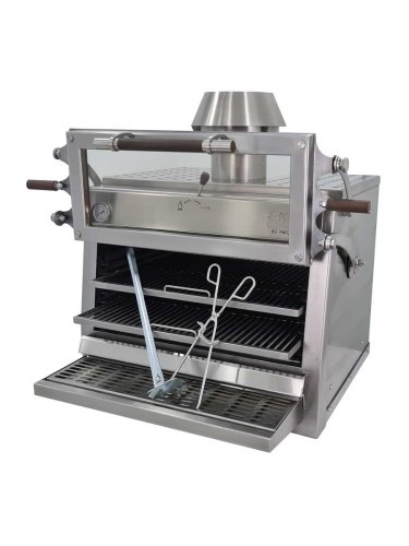 Horno a carbón Pira 80 SILVER ED