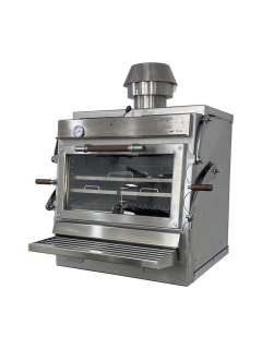 Horno de carbón Pira 80 XXL SILVER ED