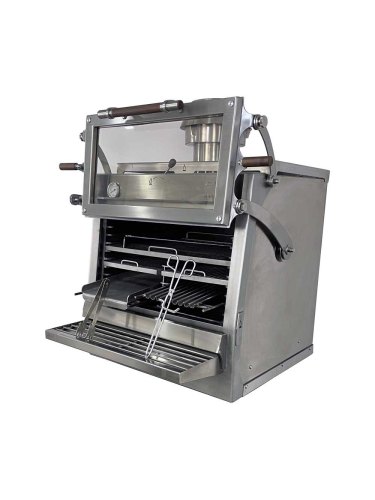 Horno de carbón Pira 80 XXL SILVER ED