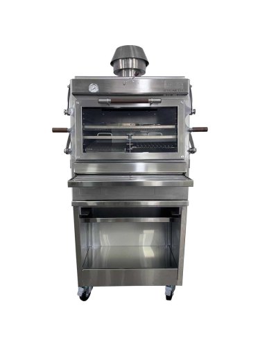 Horno de carbón Pira 80 XXL SILVER ED