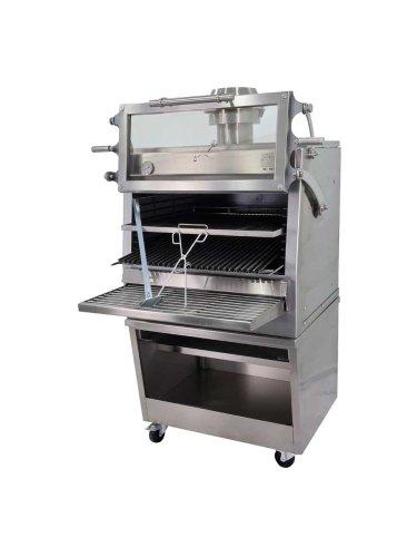 Horno de carbón PIRA 90 SILVER ED