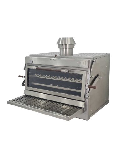 Horno de carbón PIRA 120 SILVER ED