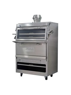 Horno de carbón PIRA 120 D Silver