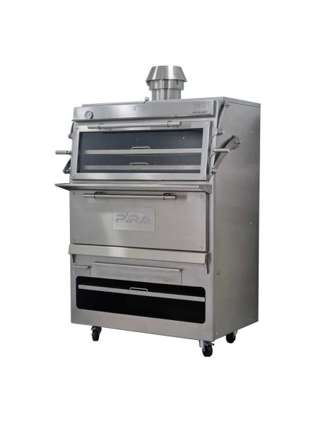 Horno de carbón PIRA 120 D Silver