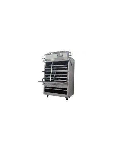 Horno de carbón PIRA 120 D Silver