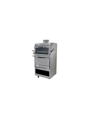 Horno de carbón Pira 90 D Silver SD/ED