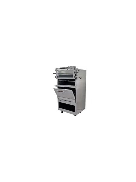 Horno de carbón Pira 90 D Silver SD/ED