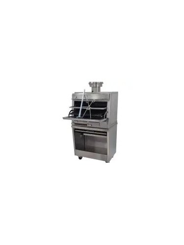 Horno de carbón PIRA 80 SD SILVER