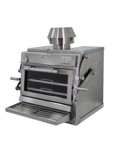Horno de carbón Pira 120 SD SILVER