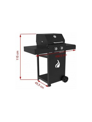 Barbecue à gaz PEREDA